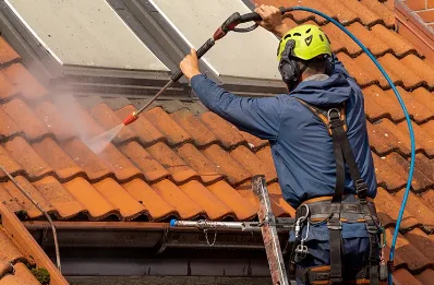 Démoussage et hydrofuge de toiture à Zimmerbach
